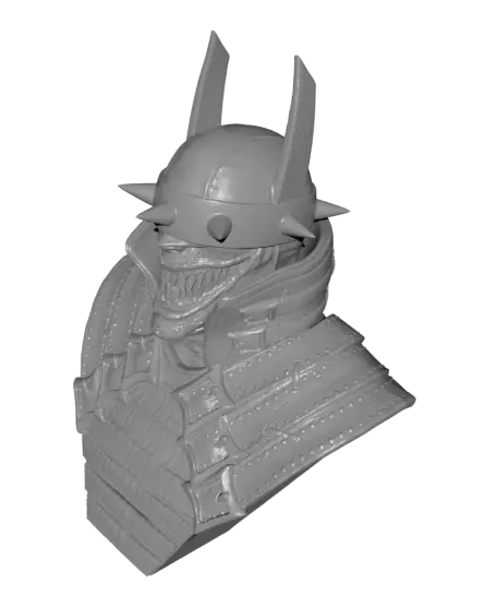 Batman Who Laughs Bust (Pre-Supported) — modelo 3D
