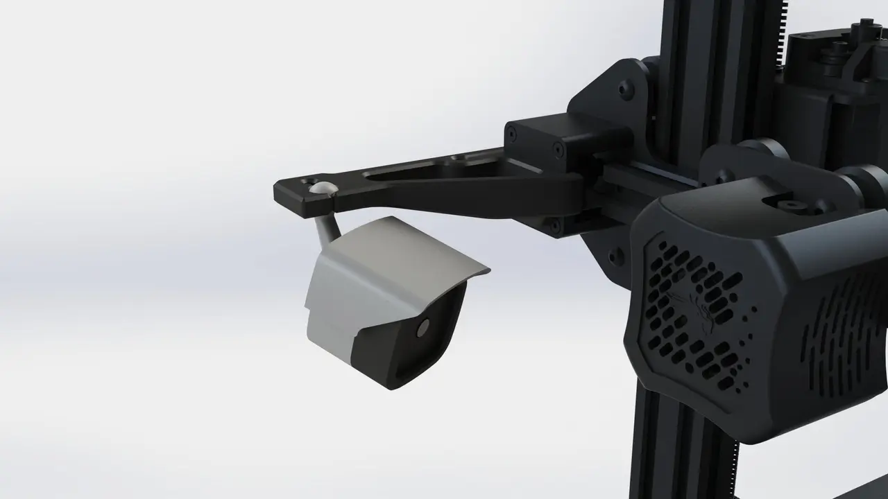 Raspberry Pi Camera V2 Mount for Ender 3 v2 — modelo 3D