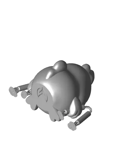 Chuck Chucks – Cute Martial Arts Chicken STL (FDM & Resin Ready) — modelo 3D