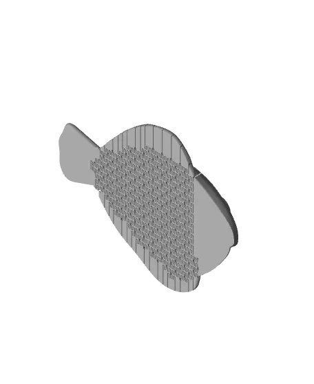 Floppy Flounder - Articulating Fish — modelo 3D