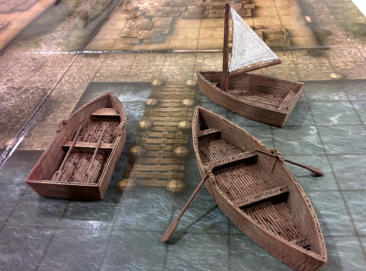 OpenForge rowboats — modelo 3D