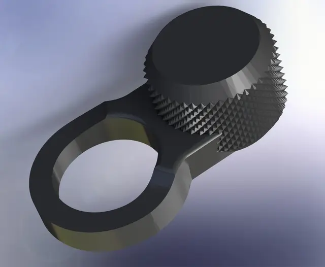 Ultimate Printer Knob Upgrade - The Best Knob of Both Worlds (Precision/Comfort & Speed) — modelo 3D