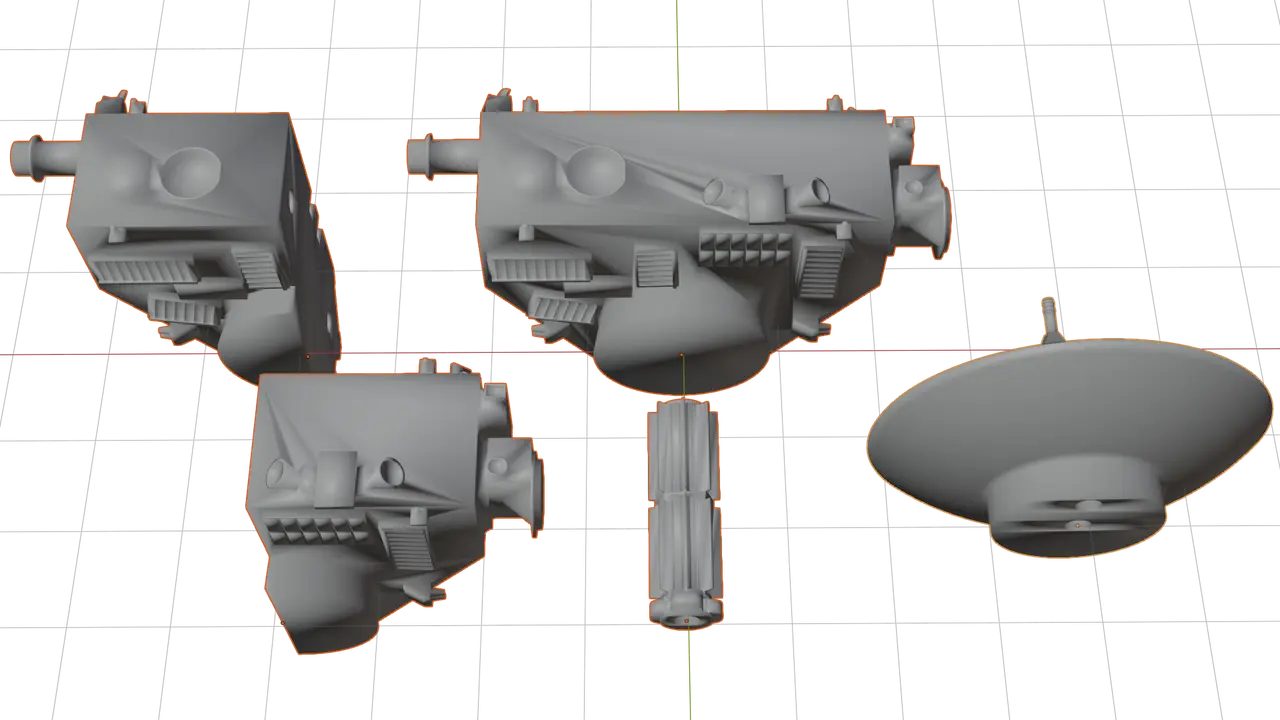 New Horizons Spacecraft - Printable Scale Model — modelo 3D
