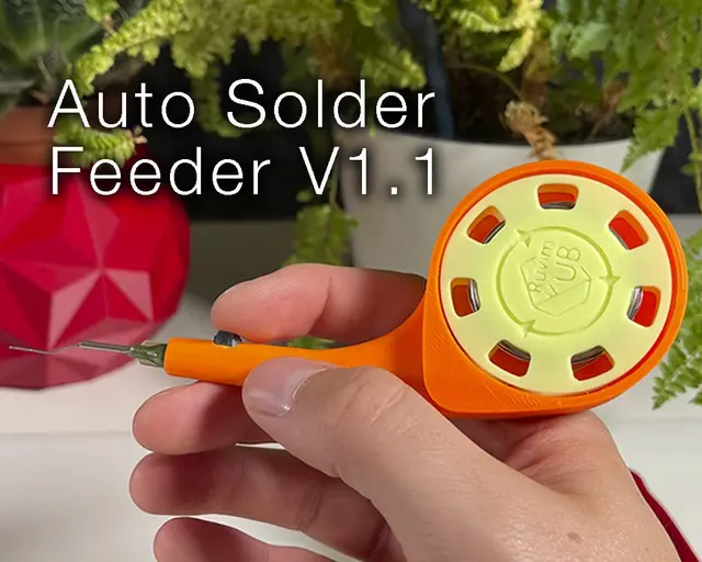 Auto Solder Feeder V1.1 — modelo 3D