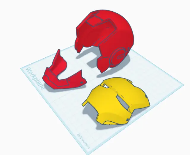 Iron Man Helmet — modelo 3D