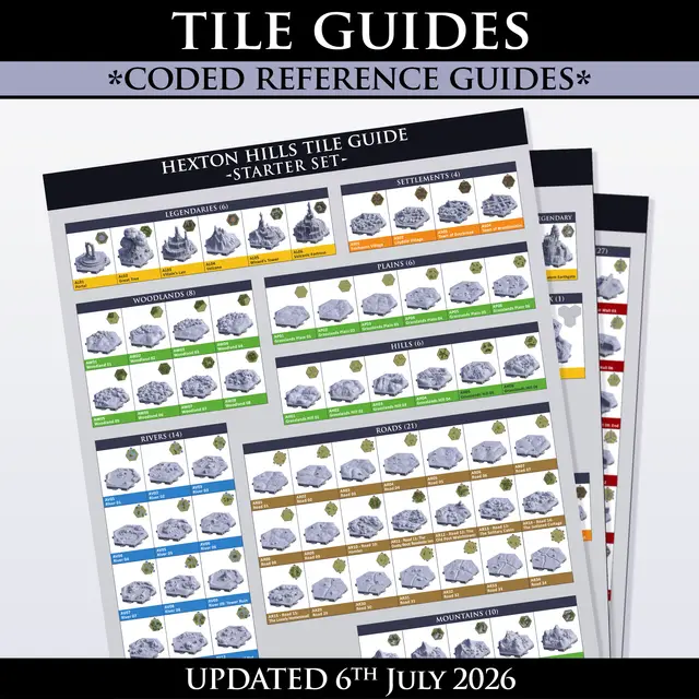 Hexton Hills Tile Guides — modelo 3D
