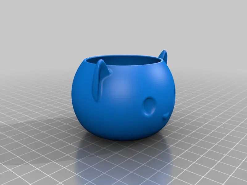 Cat Planter — modelo 3D