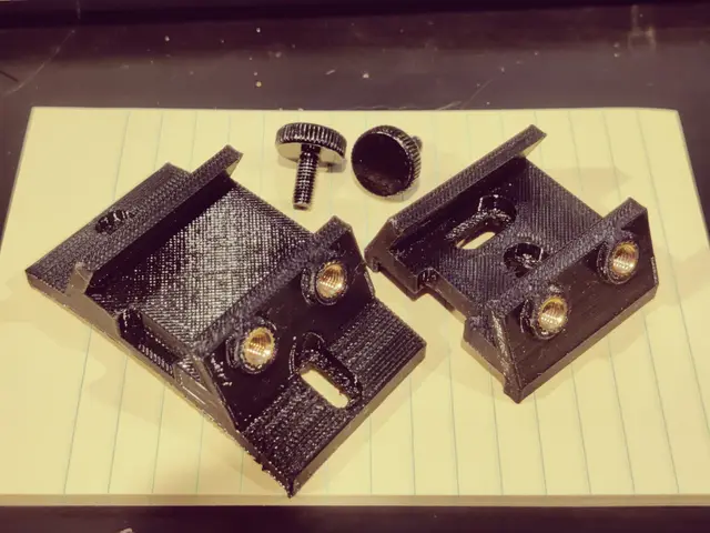Vixen style finderscope dovetail mount — modelo 3D