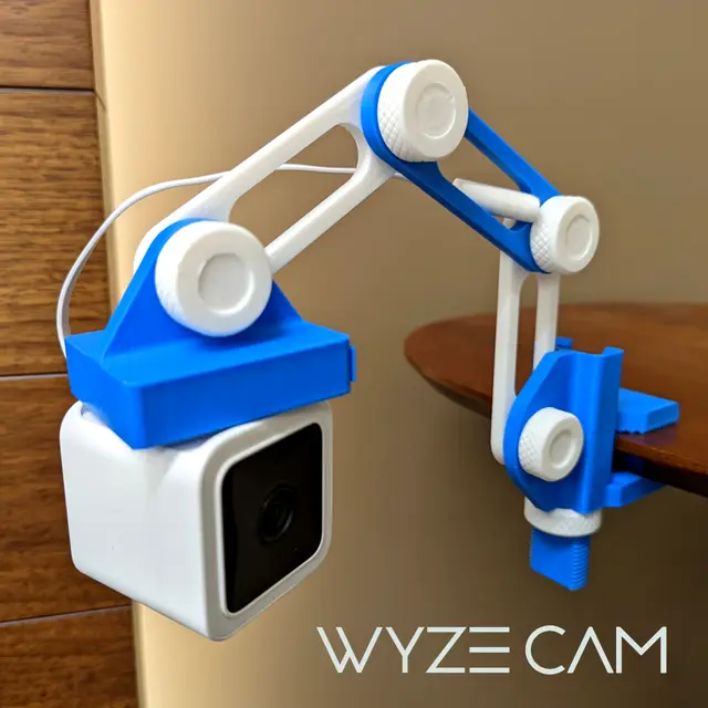 Articulated Wyze Cam v3/v2 Arm — modelo 3D