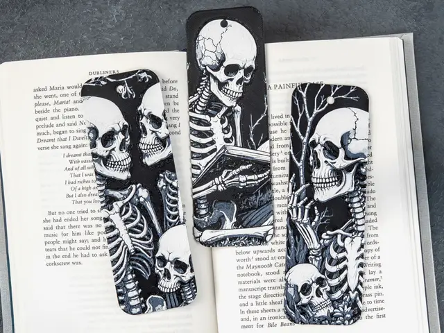 Skeleton Bookmarks — modelo 3D