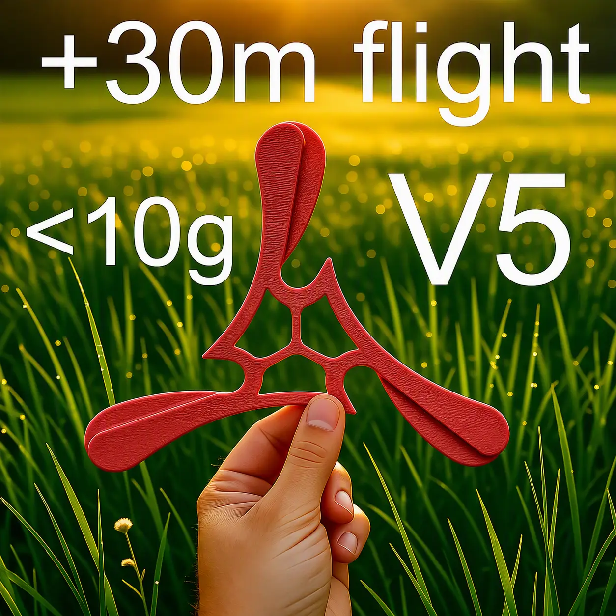 Boomerang V5 – Light and Fast Returning — modelo 3D