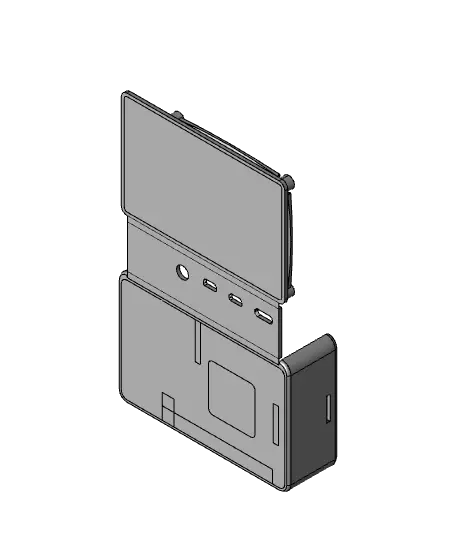 M!N!MAL 4 CH - Raspberry Pi 4 Case — modelo 3D