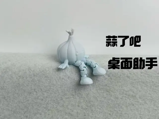Q版“蒜”了吧 桌面助手 手办 摆件 玩具 玩伴 — modelo 3D
