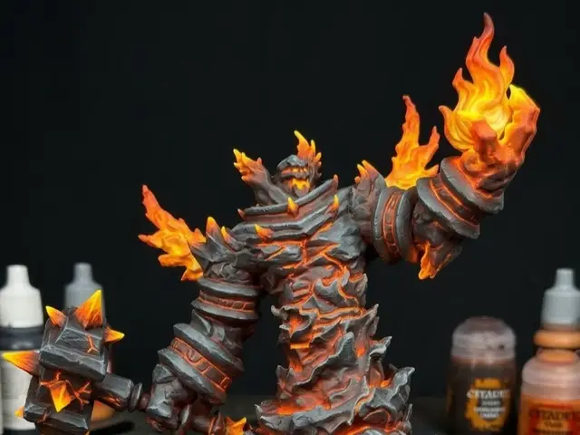 WoW Ragnaros 15 year anniversary — modelo 3D