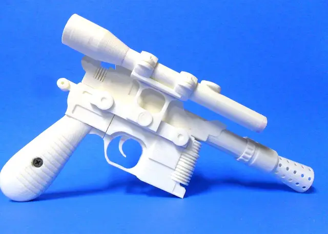 Han Solo Blaster — modelo 3D