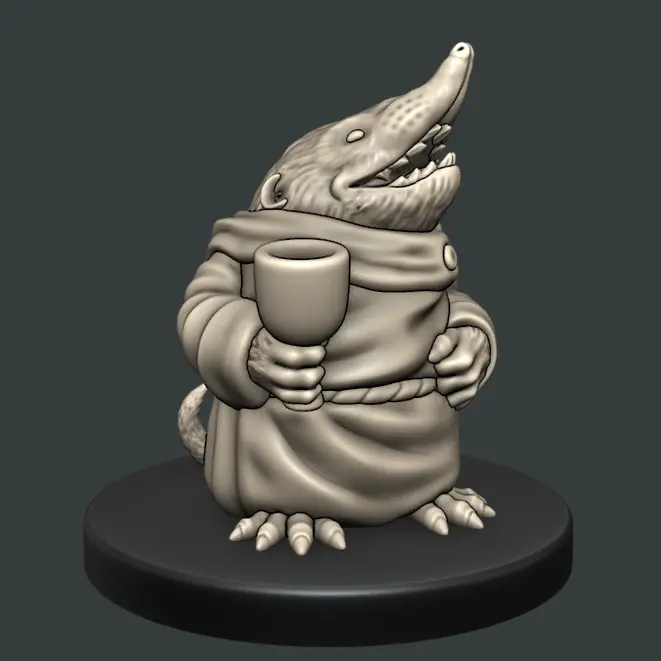 Shrew Monk — modelo 3D
