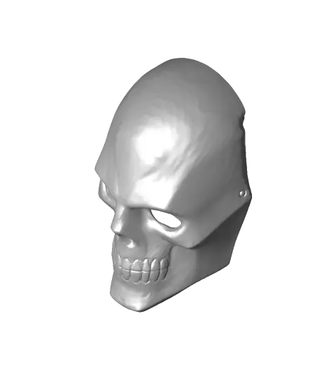 Black Mask Front Plate — modelo 3D