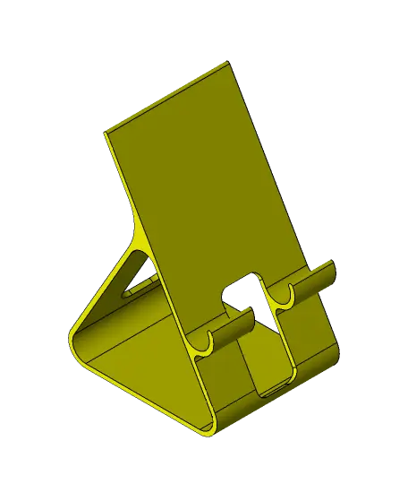Minimalistic Phone stand.stp — modelo 3D
