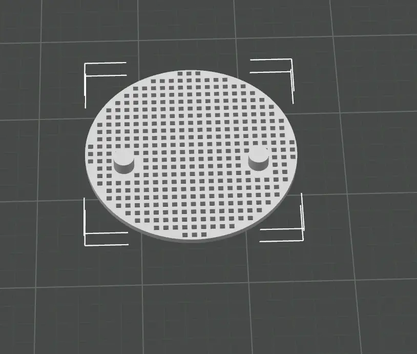 Drain de douche anti cheveux — modelo 3D