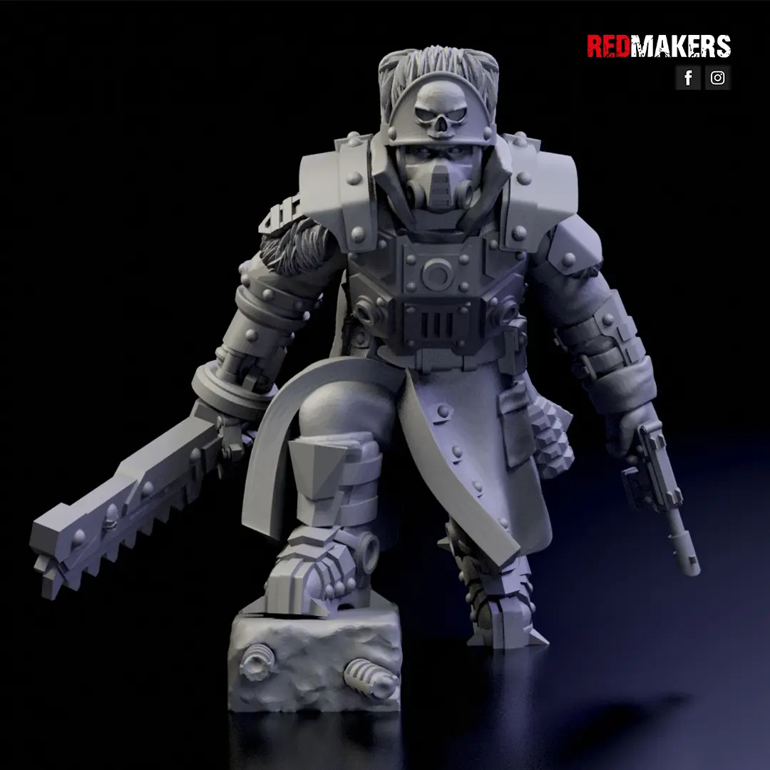 Ice Warriors - Lieutenant of the Imperial Force — modelo 3D