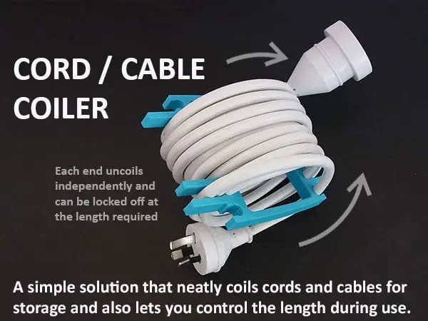 Cord / Cable Coiler — modelo 3D