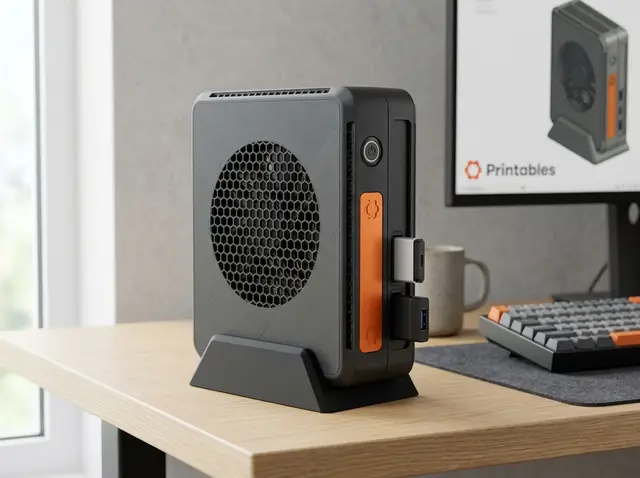 Framework Station — Modular Mini-Tower & UPS SFF Case (Framework Laptop 12) — modelo 3D