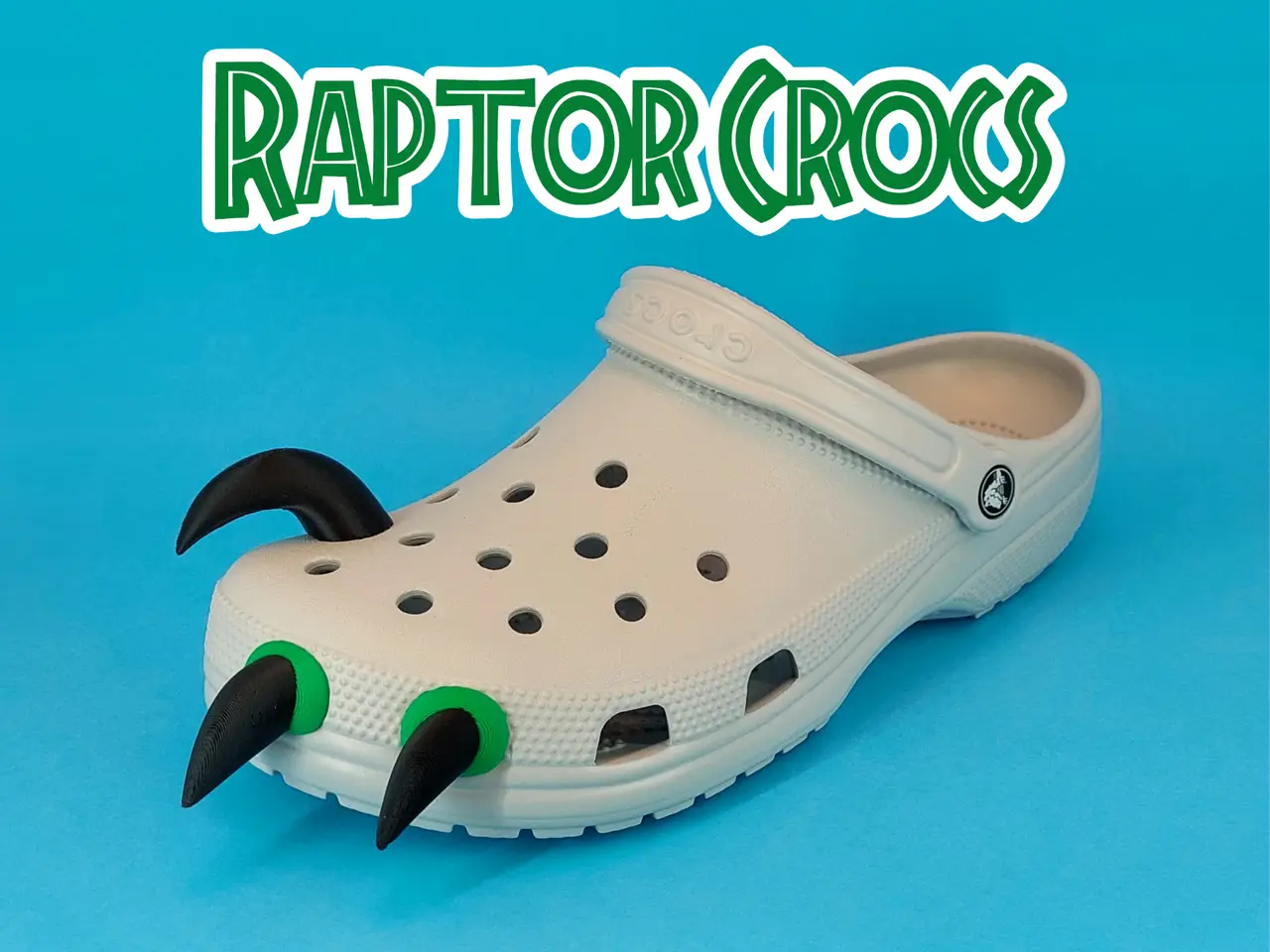 Raptor Crocs — modelo 3D