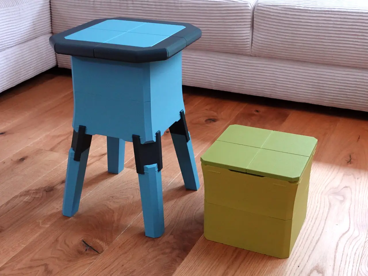 Stool is the box — modelo 3D