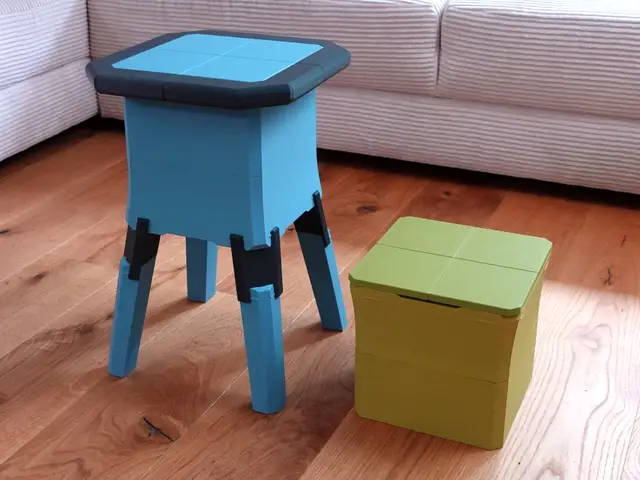 Stool is the box — modelo 3D