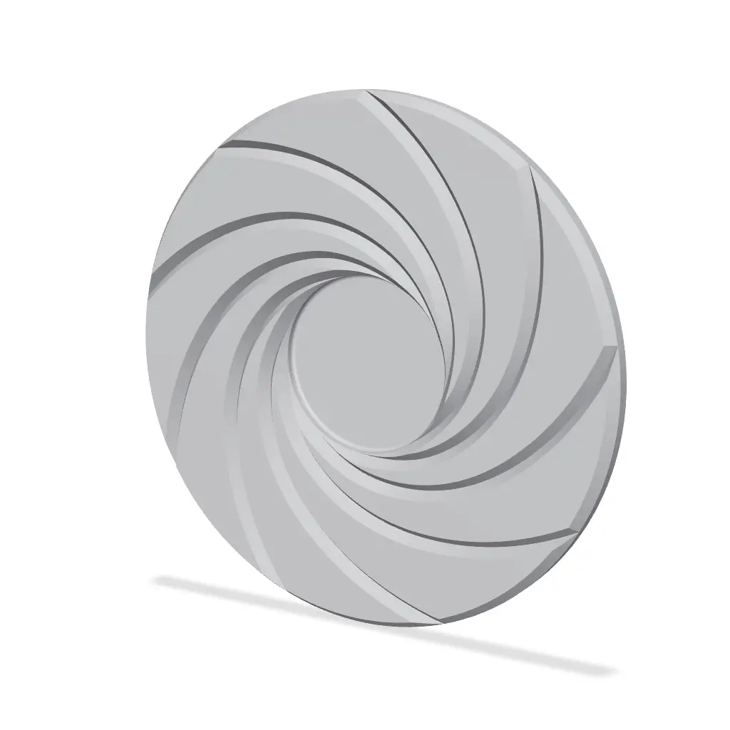 Vortex Spiral Coaster — modelo 3D