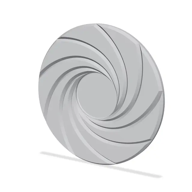 Vortex Spiral Coaster — modelo 3D