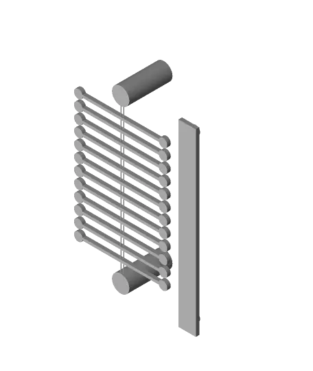 Mini Wave Desk Toy — modelo 3D