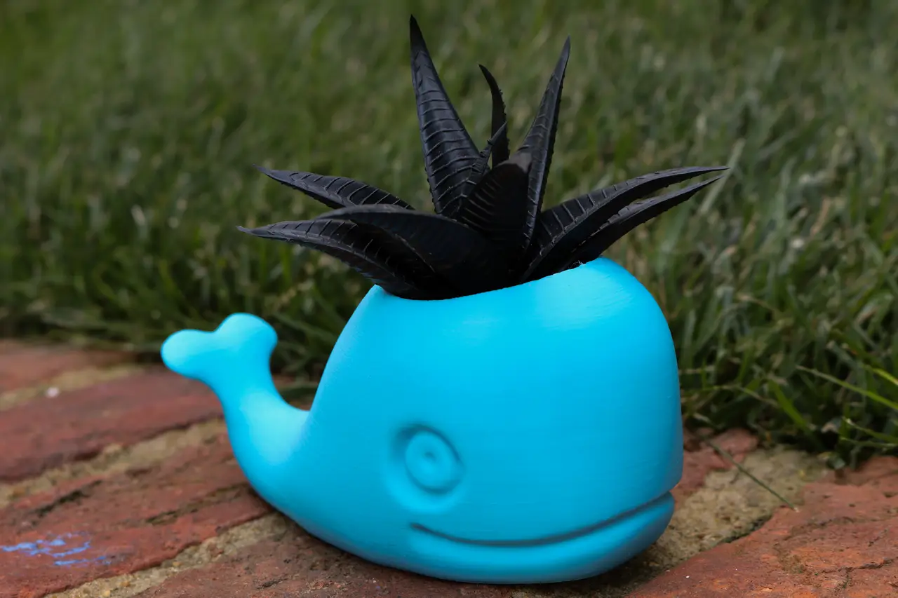 Cute Whale Planter! — modelo 3D