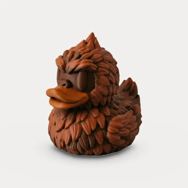 Sasquatch Rubber Duck - Horror Figurine — modelo 3D