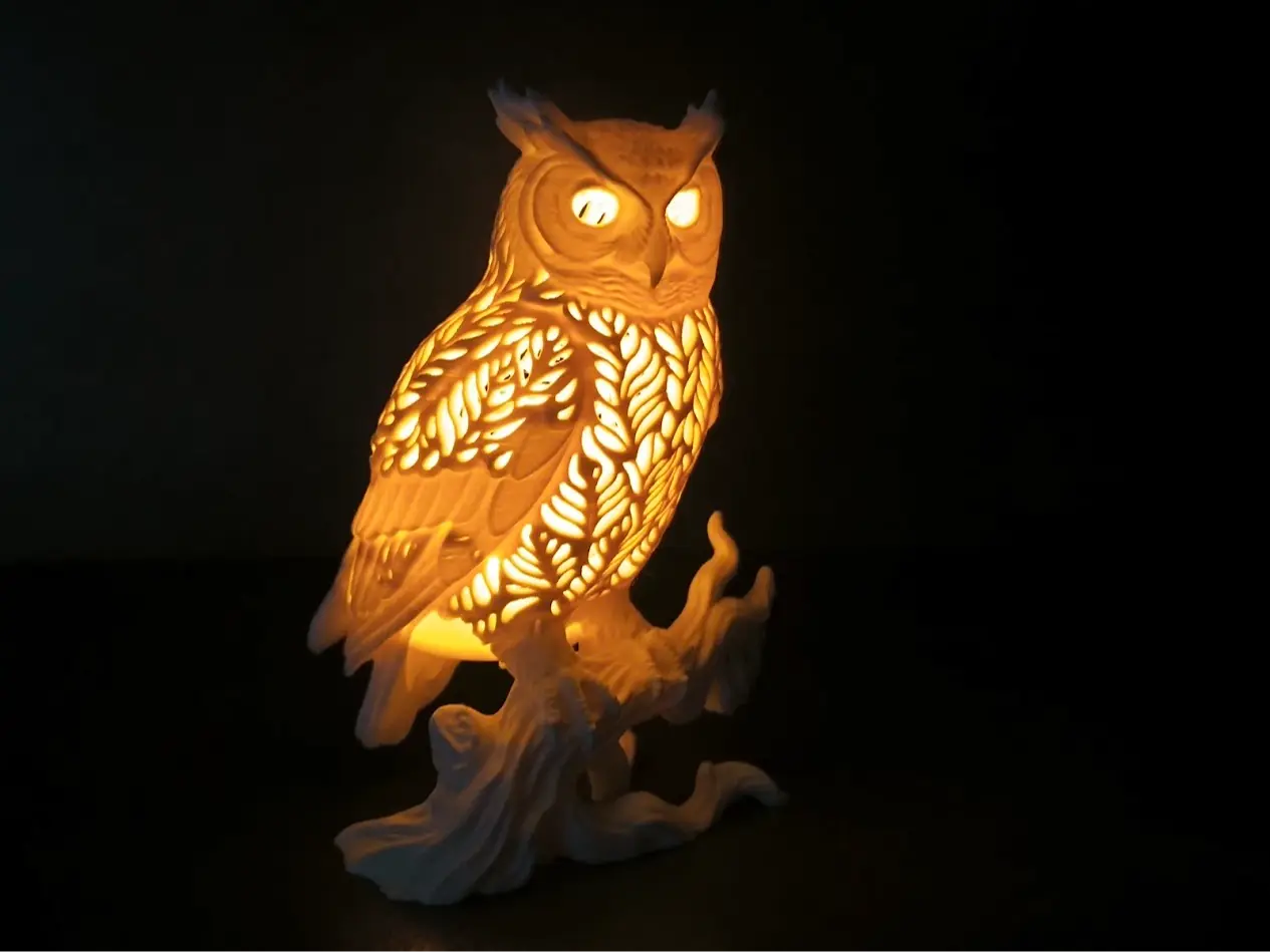 Mystic Owl Lantern — modelo 3D