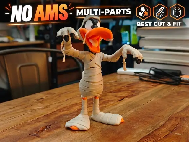 MUMMY DAFFY DUCK – THE CURSE OF THE QUACK! — modelo 3D