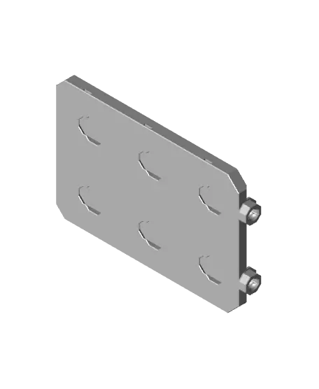 4x6 MU - Simple Bolt-Locked Shelf — modelo 3D