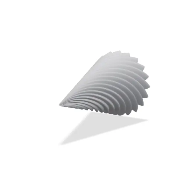 Line Pine Tree — modelo 3D