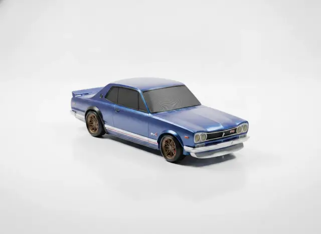 Nissan Skyline GTR Hakosuka — modelo 3D