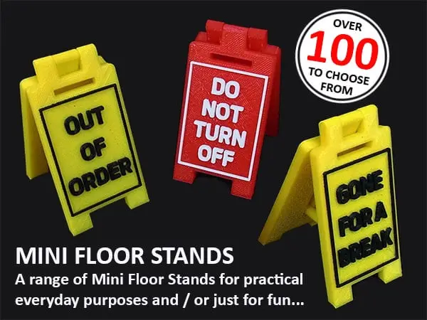 Mini Floor Stands — modelo 3D