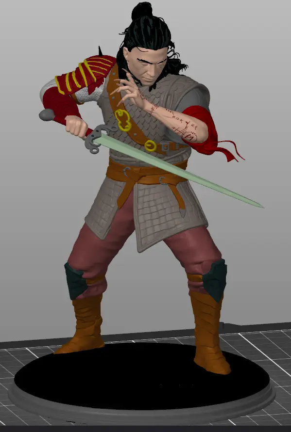 Coen - Blood of Dawnwalker - Multicolor — modelo 3D