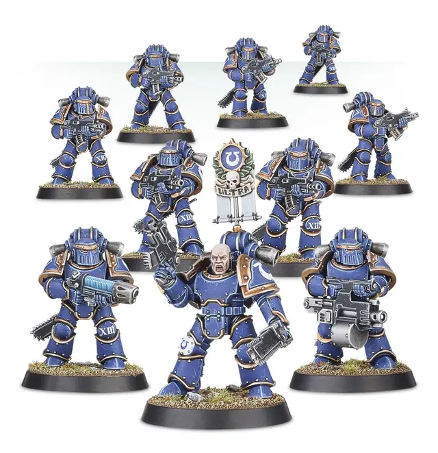 Tin metallica iron pattern exo armor for boarding operations — modelo 3D