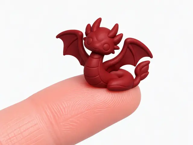 Super Minimal Chubby Animals - #18 Amphiptere — modelo 3D