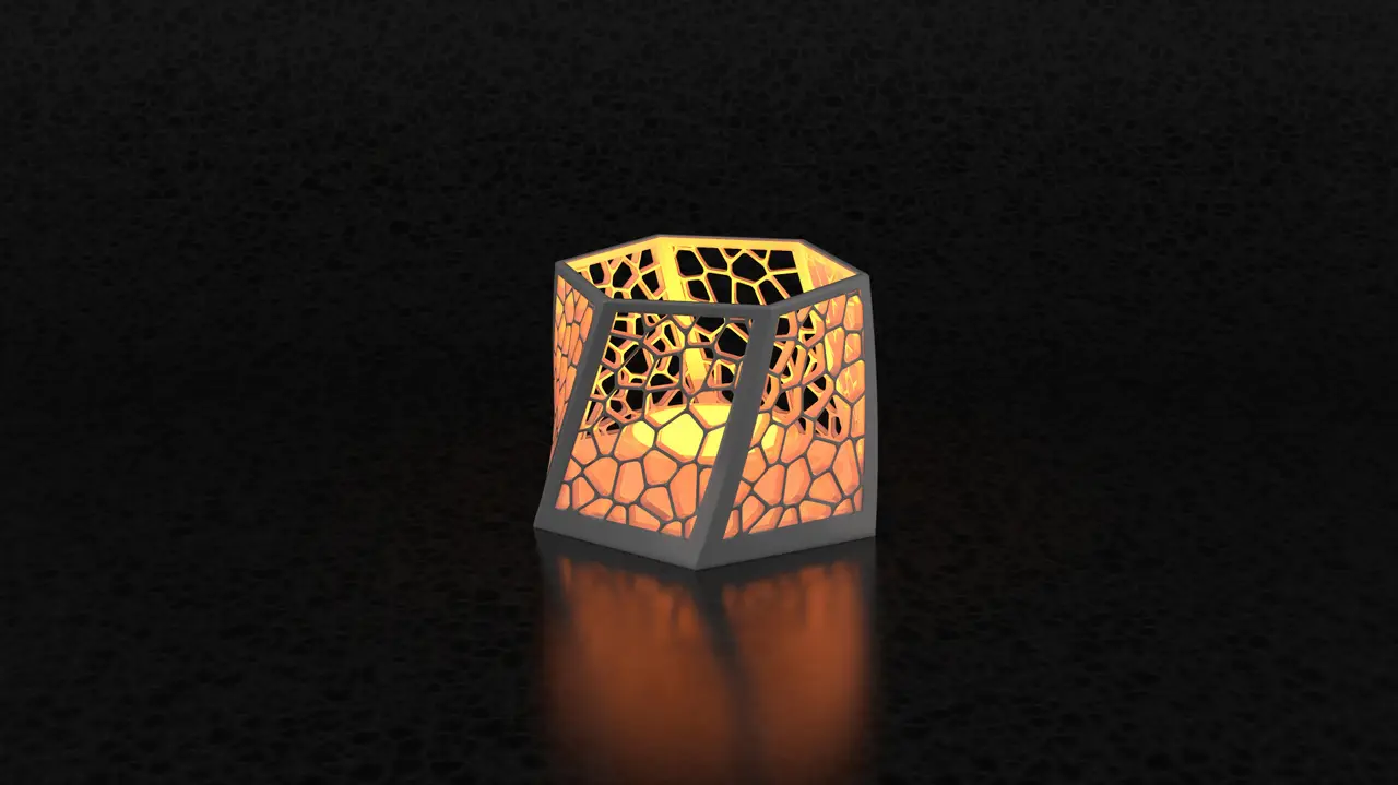 CANDLE HOLDER - 08 — modelo 3D