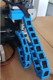 Ender 3 Cable Chain, no screws, no unplug cable — modelo 3D