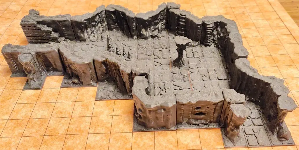 Cave Mega Pack - revised and enhanced (OpenForge 2.0 compatible) — modelo 3D