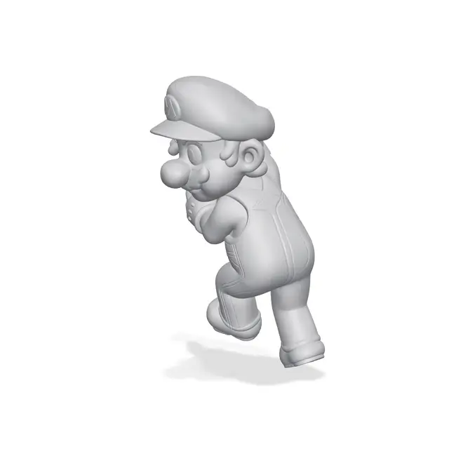 Mario Light Switch Corner | Super Mario Wall Decor — modelo 3D