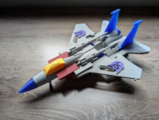 Transformers Starscream — modelo 3D
