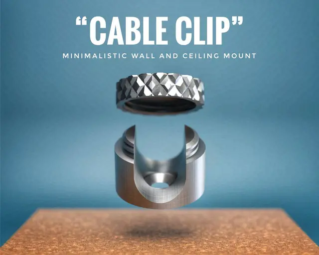 Cable Mount — modelo 3D