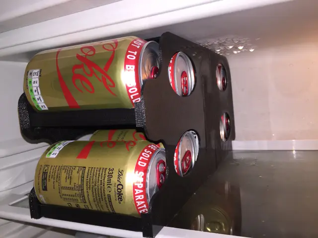 Refrigerator Beer / Pop Can Holder / Dispenser — modelo 3D
